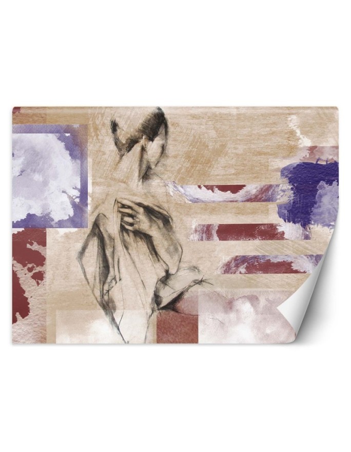 Unikalne fototapety - Kobieta abstrakcja boho | FEEBY
