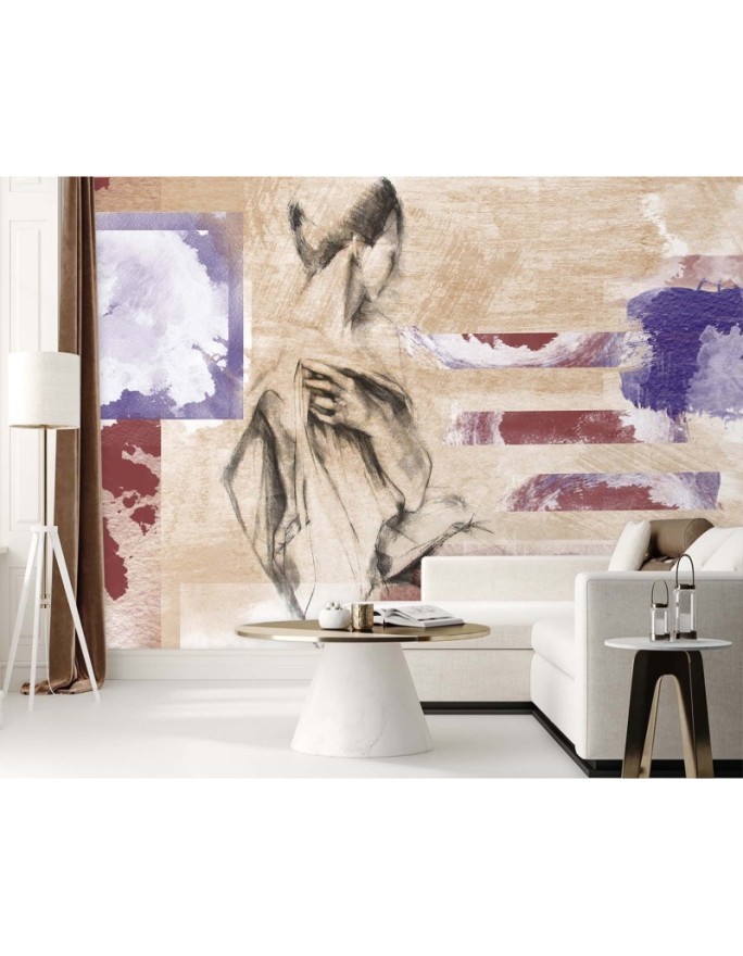 Unikalne fototapety - Kobieta abstrakcja boho | FEEBY