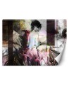 Fototapety glamour - Elegancka kobieta abstrakcja malowana | FEEBY