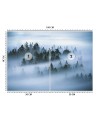 Oryginalne fototapety - Las we mgle | FEEBY