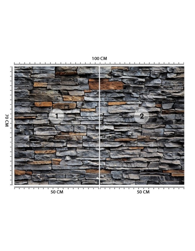 Fototapety tekstury - Kamienna ściana z piaskowca | FEEBY