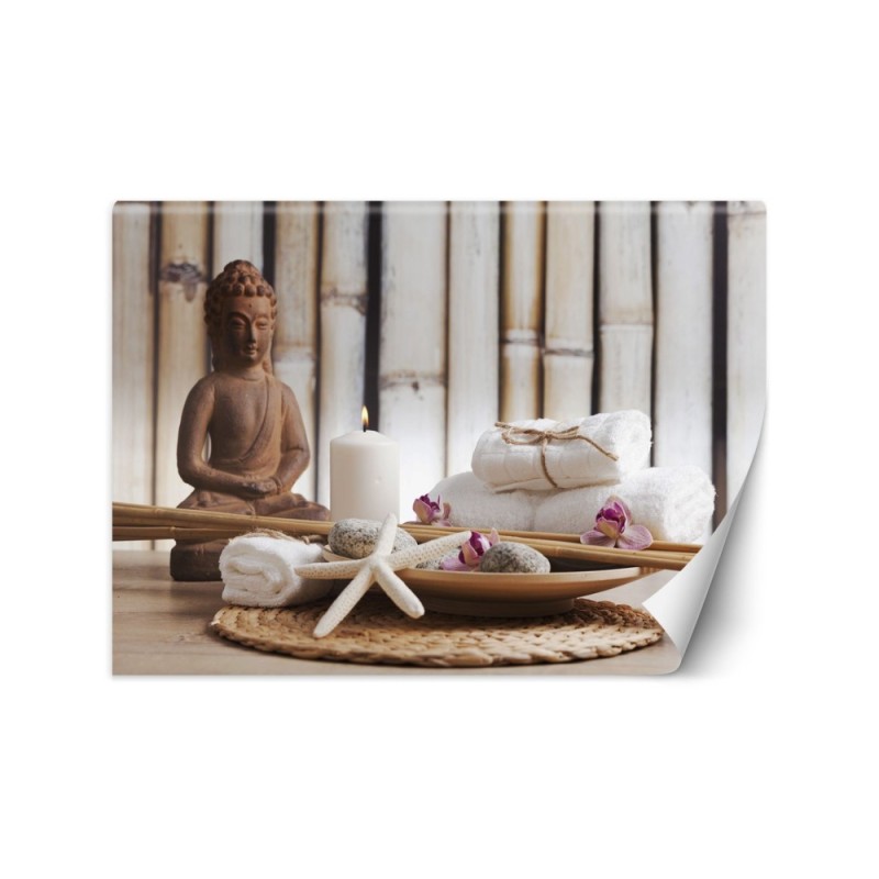 Nowoczesne fototapety - Budda spa medytacja | FEEBY