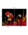 Oryginalne fototapety - Czerwone maki kwiaty | FEEBY