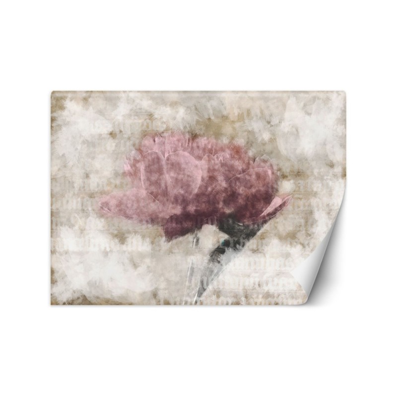 Piękne fototapety - Abstrakcyjne kwiaty w pastelach | FEEBY
