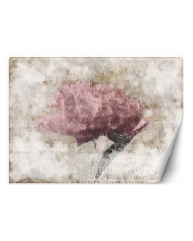 Piękne fototapety - Abstrakcyjne kwiaty w pastelach | FEEBY