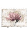 Piękne fototapety - Abstrakcyjne kwiaty w pastelach | FEEBY