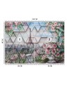 Unique wall murals - Eiffel Tower in spring | FEEBY