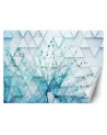 Fototapeta - Dmuchawiec w kroplach rosy geometryczny | FEEBY