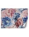 Stylowe fototapety - Piwonie 3D pastelowa akwarela | FEEBY