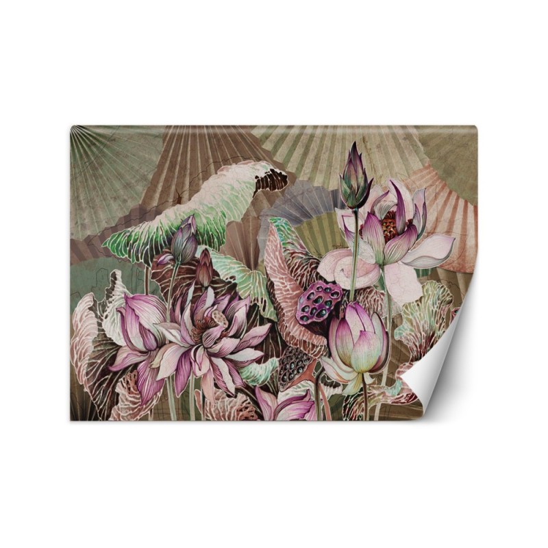 Designerskie fototapety - Kwiaty lotosu | FEEBY