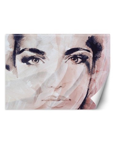 Exclusive wall murals - Female portrait face | FEEBY