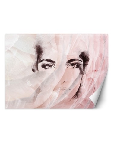 Unique wall murals - Portrait of a woman | FEEBY