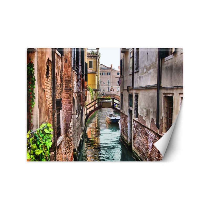 Stylish wall murals - Venice gondola bridge | FEEBY