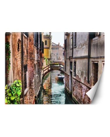 Stylish wall murals - Venice gondola bridge | FEEBY
