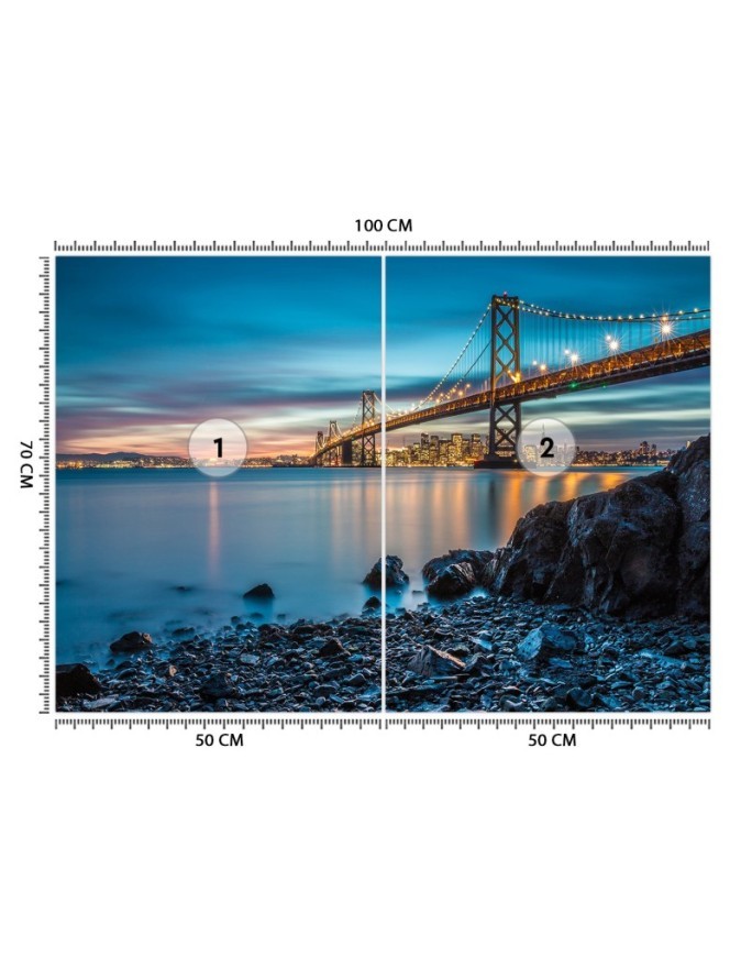 Oryginalne fototapety na ścianę - Most San Francisco | FEEBY