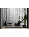 Modern Wallpaper - Birch forest in the fog | FEEBY