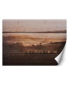 Designerskie fototapety - Las deski vintage | FEEBY