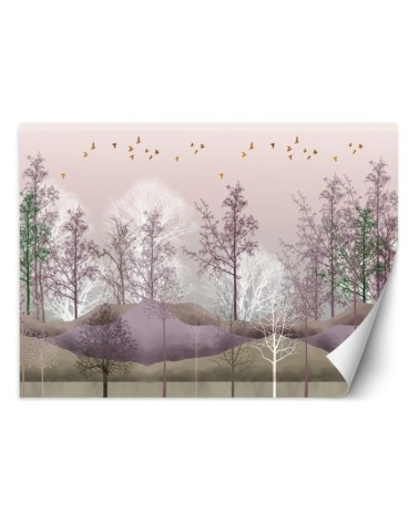 Unikalne fototapety na ścianę - Ptaki las natura | FEEBY