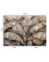 Designerskie fototapety - Tropikalne liście tekstura beton | FEEBY