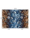 Trendy Wallpaper - Blue tapestry vintage pattern | FEEBY