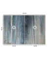 Nowoczesna fototapeta na ścianę - Las Niebieski Drzewa | FEEBY