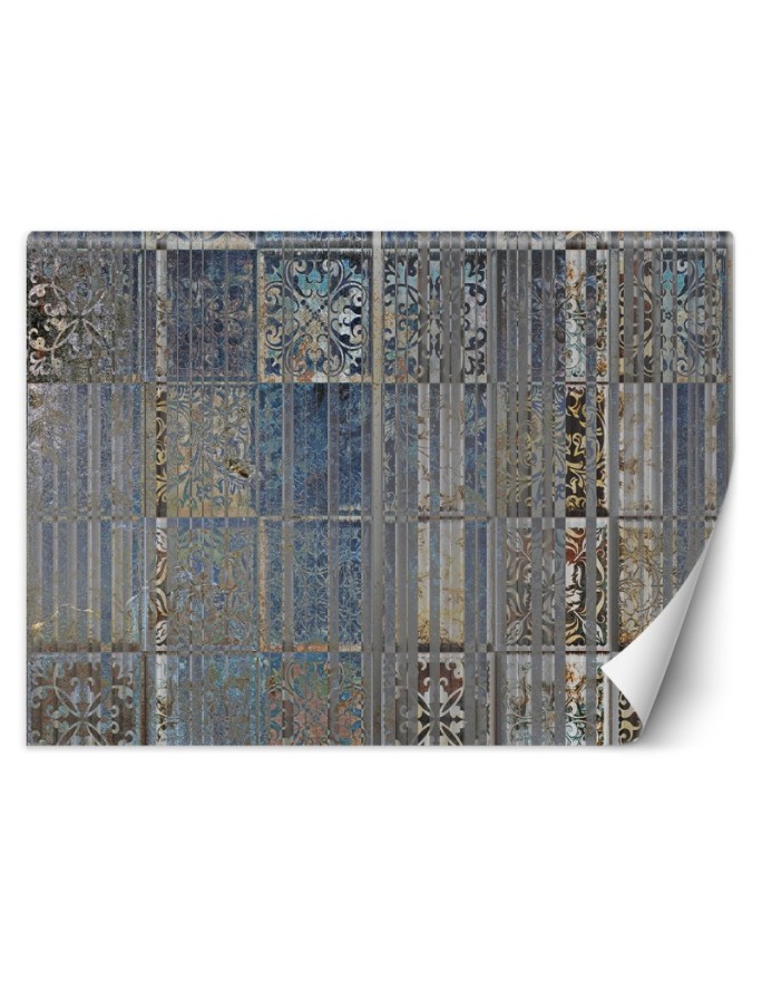 Stylowe fototapety do salonu - Orient Mandala Błękit | FEEBY