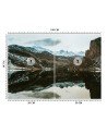 Piękne fototapety - Jezioro w górach natura | FEEBY