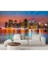 Nowoczesne fototapety - Manhattan nocą | FEEBY