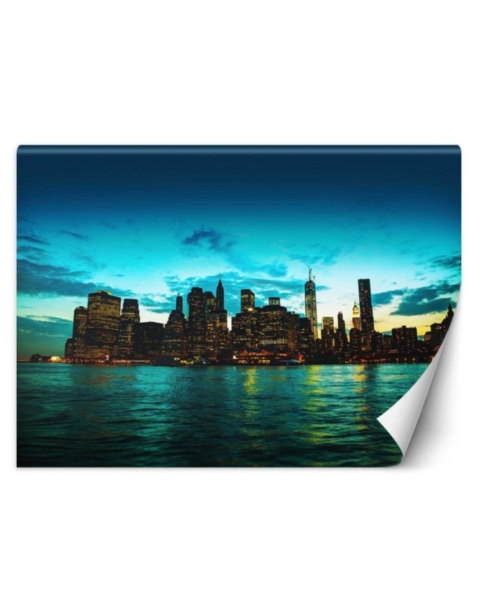 Nowoczesne fototapety - Manhattan zachód słońca | FEEBY