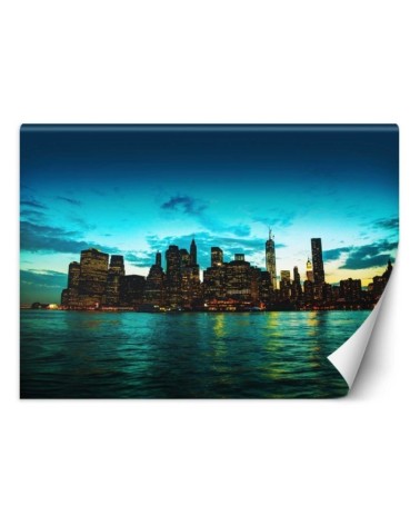 Modern wall murals - Manhattan sunset | FEEBY