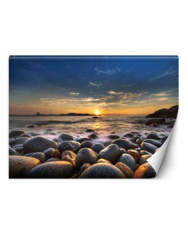 Unique wall murals - Sunset over the sea | FEEBY
