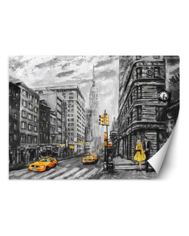 Inspirational Wallpapers for the living room - New York taxi | FEEBY