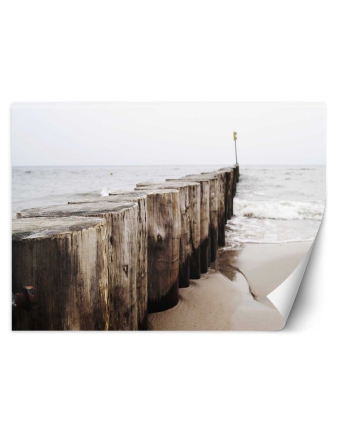 Nowoczesne fototapety - Falochron nad morzem | FEEBY