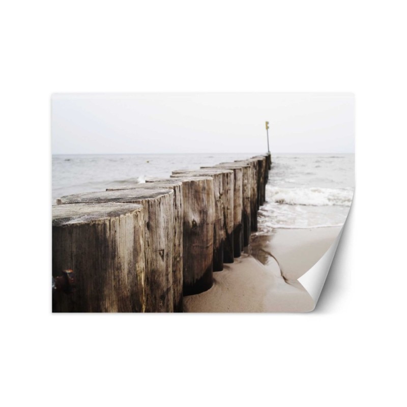 Nowoczesne fototapety - Falochron nad morzem | FEEBY
