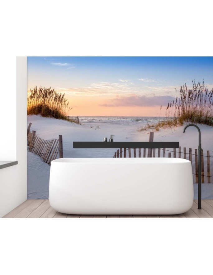 Fototapeta z widokiem - Plaża nad Bałtykiem | FEEBY
