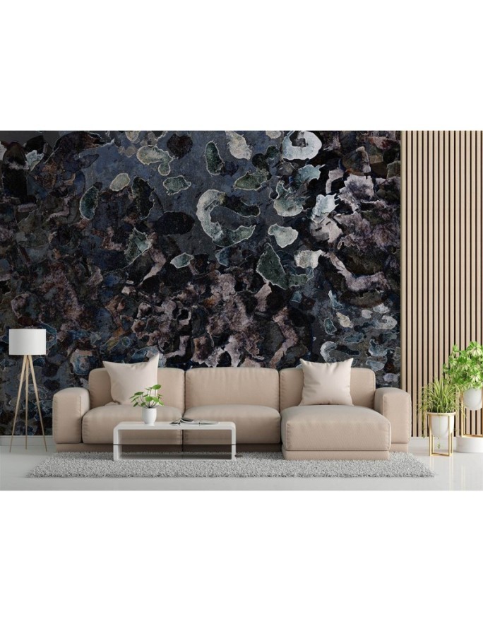 Ekskluzywne fototapety - Struktura minerału w skali makro | FEEBY