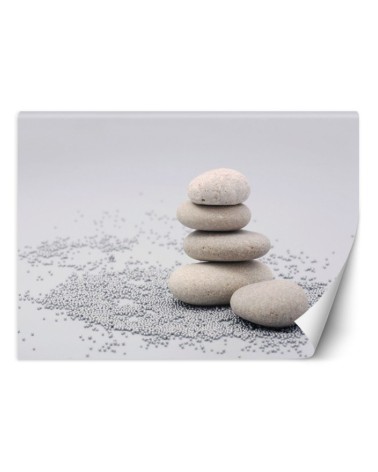 Stylish Wallpapers for the living room - Zen stones | FEEBY