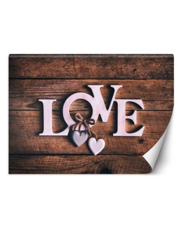 Piękne fototapety - Napis Love 3D | FEEBY