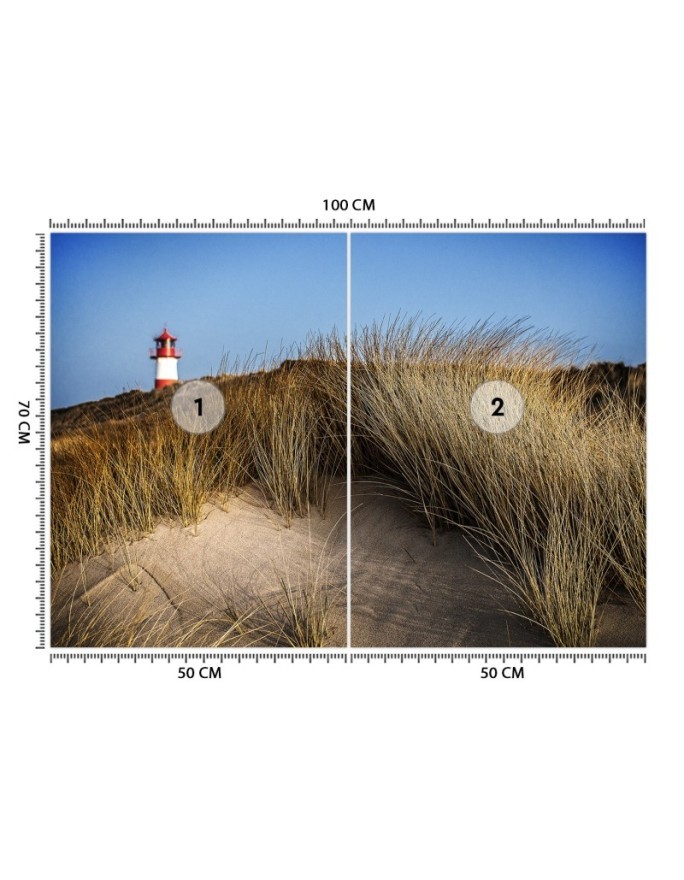 Beautiful Wallpapers - Lighthouse dunes grasses sea | FEEBY