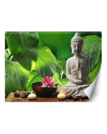 Original Wallpapers - Zen spa Buddha figure | FEEBY