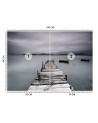Fototapeta z widokiem - Pomost nad jeziorem | FEEBY