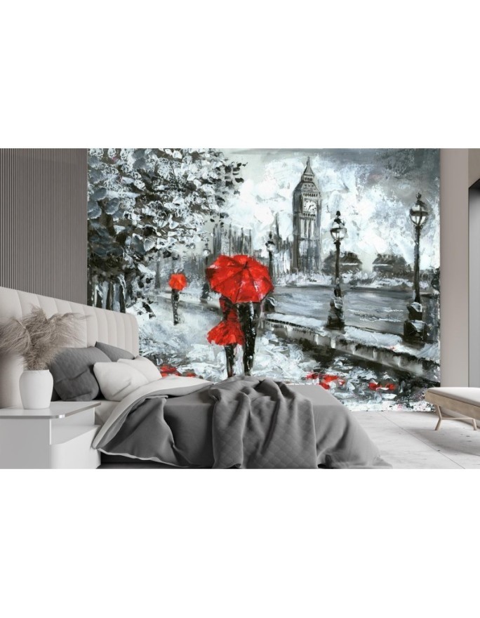 Inspirujące fototapety na ścianę - Spacer w Londynie | FEEBY
