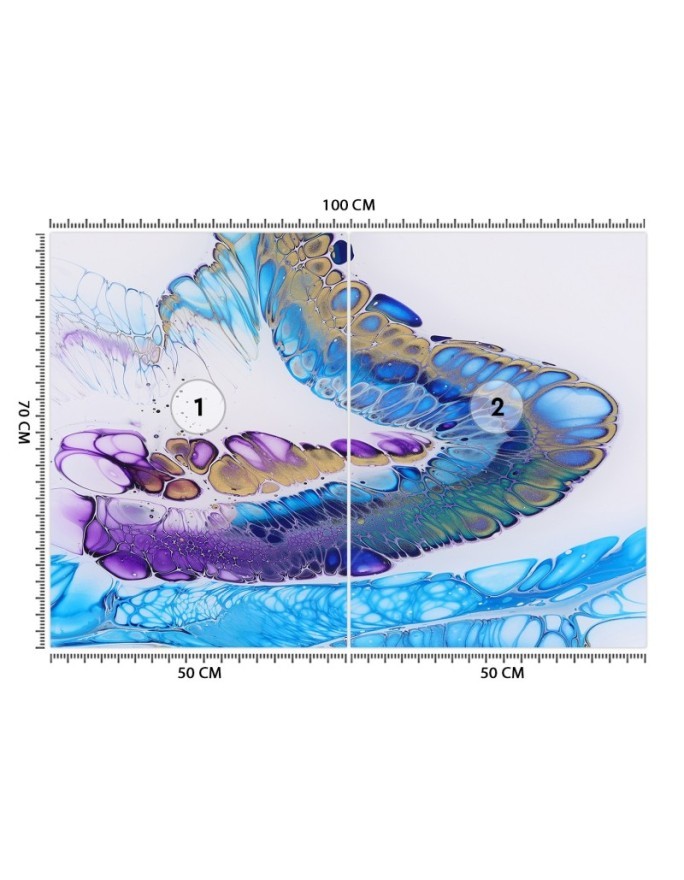 Oryginalne fototapety na ścianę - Fluid art Mayuko Miura | FEEBY