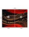 Oryginalne fototapety - Woda i atrament Mayuko Miura | FEEBY