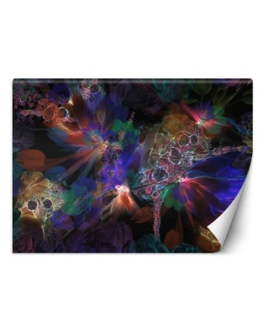 Unique wall mural - Cosmic colours by Egle Minkuviene | FEEBY