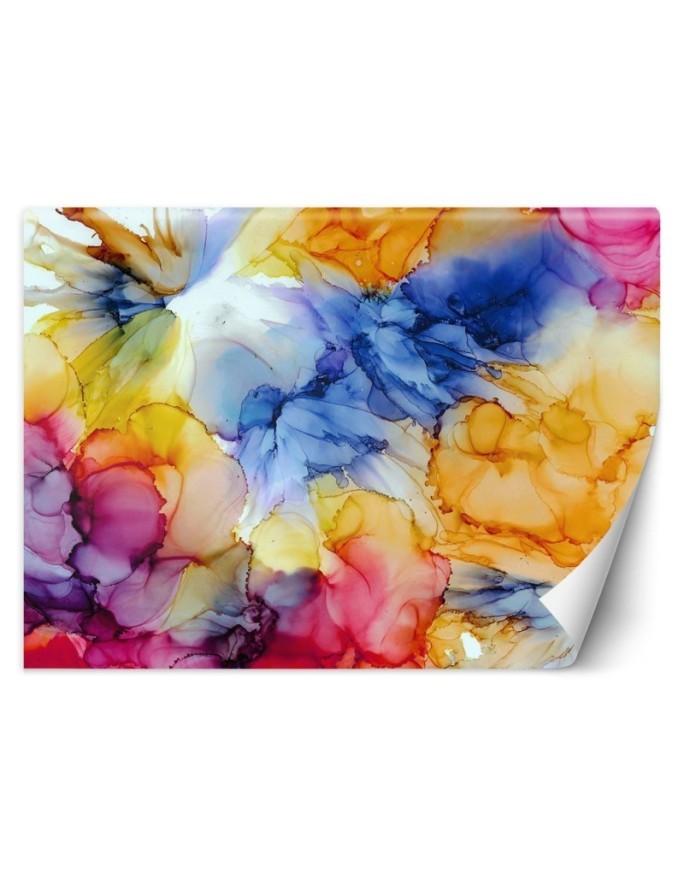 Designerskie fototapety - Abstrakcja kolory z farby Egle Minkuviene | FEEBY
