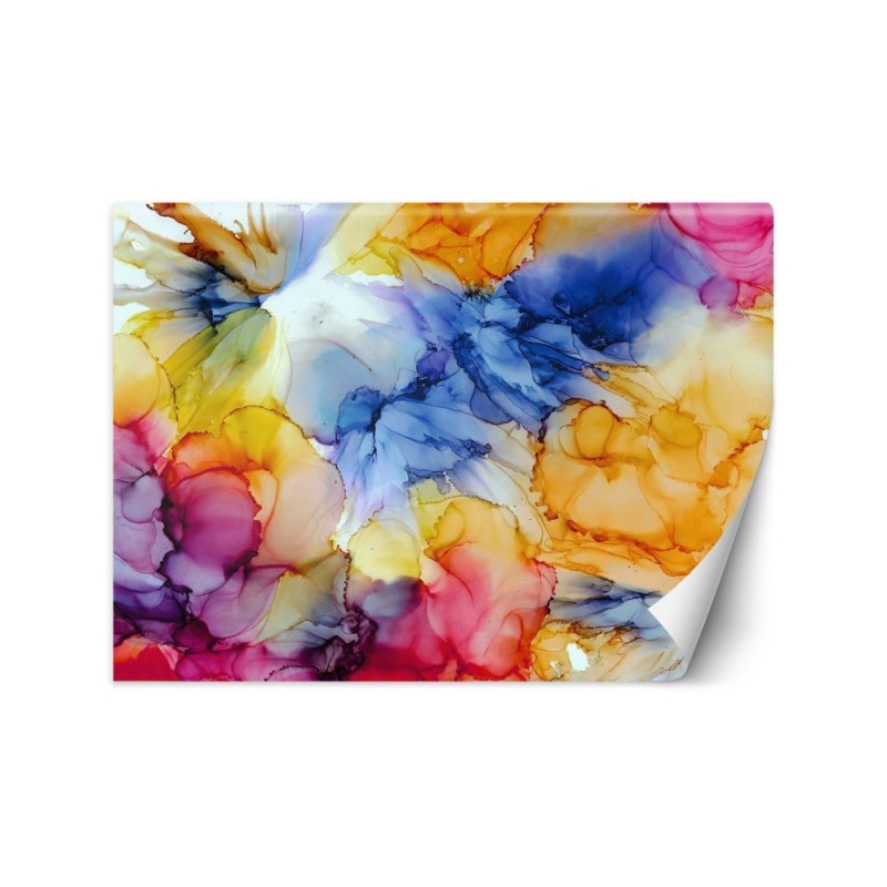Designerskie fototapety - Abstrakcja kolory z farby Egle Minkuviene | FEEBY