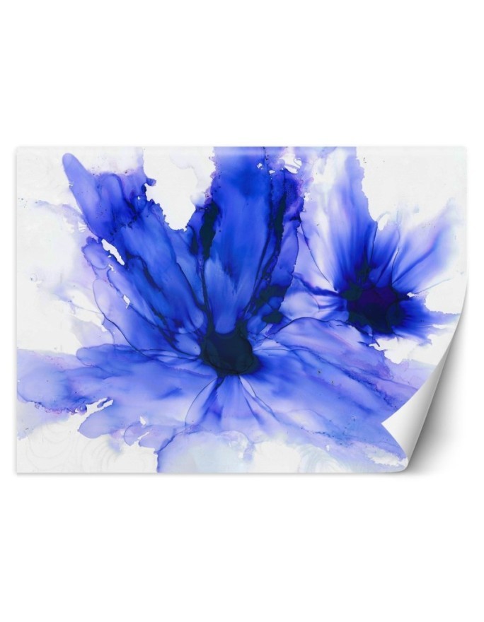 Stylowe fototapety - Niebieskie chabry Egle Minkuviene | FEEBY