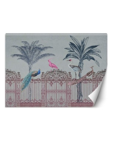 Wallpaper - Exotic birds pink Andrea Haase | FEEBY