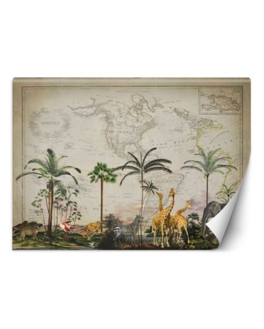 Wallpaper - Wild animals vintage Andrea Haase | FEEBY